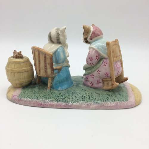 Rare Beatrix Potter `My Dear Son Thomas` Tableau Figure (P4169)