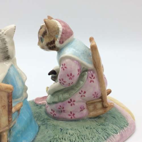 Rare Beatrix Potter `My Dear Son Thomas` Tableau Figure (P4169)