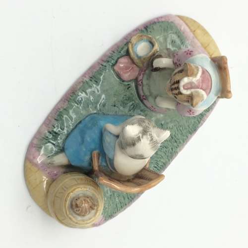 Rare Beatrix Potter `My Dear Son Thomas` Tableau Figure (P4169)
