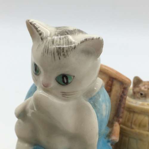 Rare Beatrix Potter `My Dear Son Thomas` Tableau Figure (P4169)
