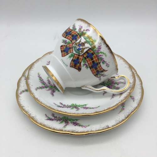 Royal Stafford `Tartan Series` China Trio (Fraser)