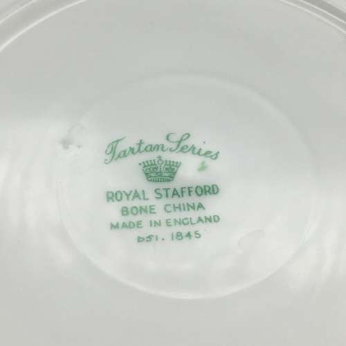 Royal Stafford `Tartan Series` China Trio (Fraser)