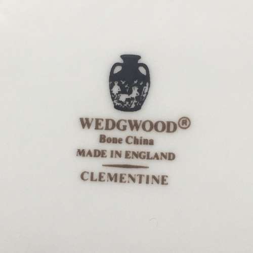 Wedgwood `Clementine` Bud Vase & Trinket Dish