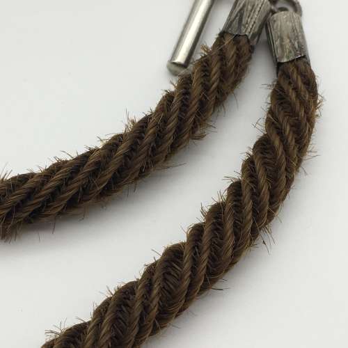 Rare Victorian `Mourning Woven Hair` Watch Chain (C.1870/80)