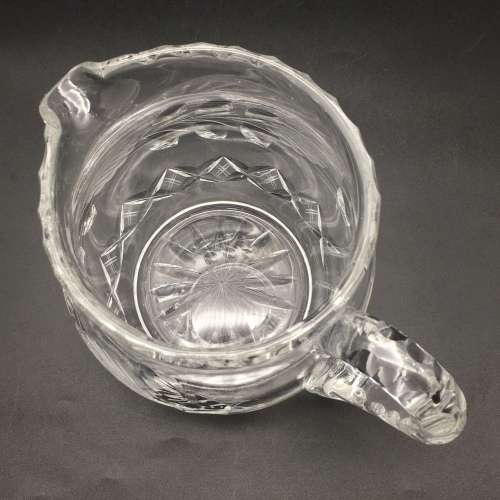 Large Vintage `Rose-Cut` Water Jug