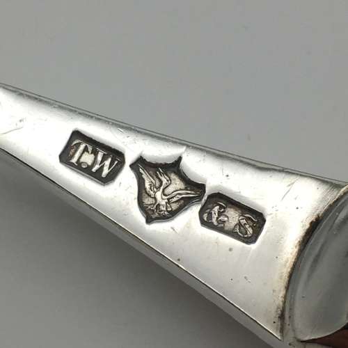 Victorian Silver-Plated `Stilton Cheese Scoop`