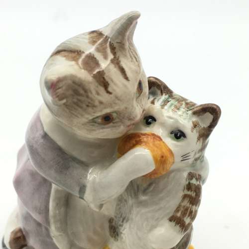 Beatrix Potter `Tabitha Twitchit and Miss Moppet` Figurine