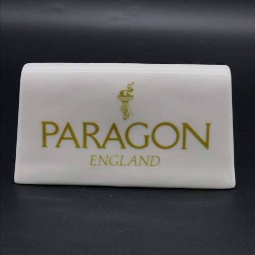 Early `Paragon` China Advertising Display Sign