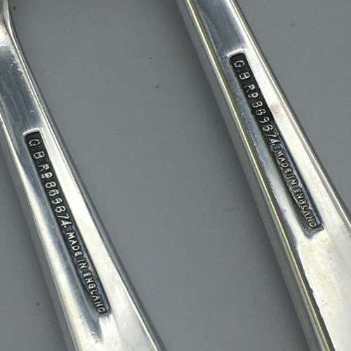 Vintage Silver-Plated Dessert or Cake Forks (Boxed)