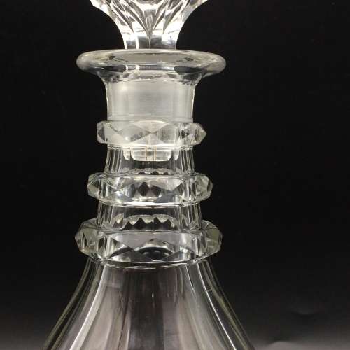 Victorian Crystal Decanter (1840 - 1860)