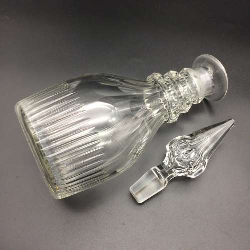 Victorian Crystal Decanter (1840 - 1860)