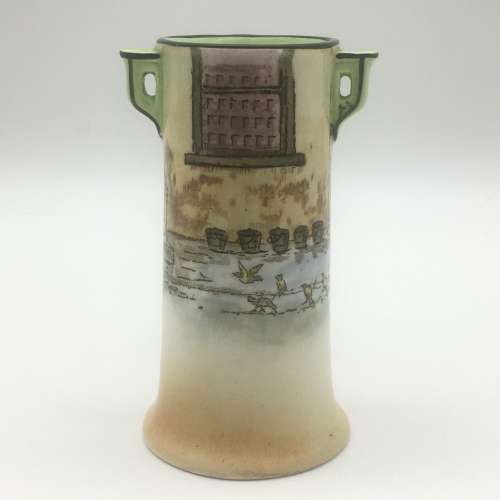Miniature Royal Doulton `Dickens` Vase