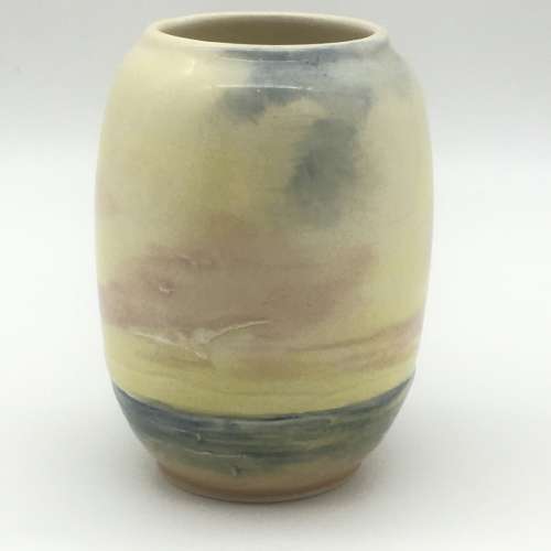 Small Royal Doulton `Famous Ships` Vase