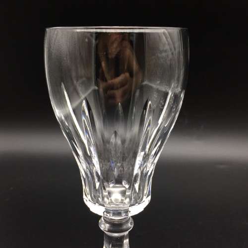 Lovely `Crystal White Wine` Glasses (6)