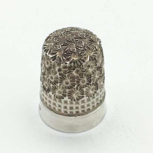 Great Quality Vintage Silver Thimble