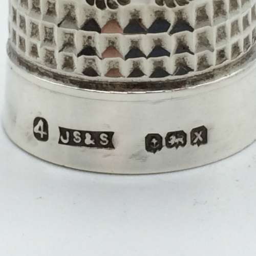 Great Quality Vintage Silver Thimble
