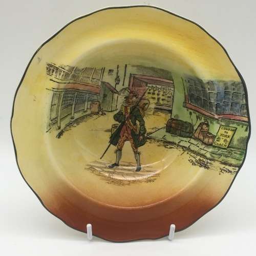Royal Doulton `Dickens Ware` Dessert Set (7 x Pce)
