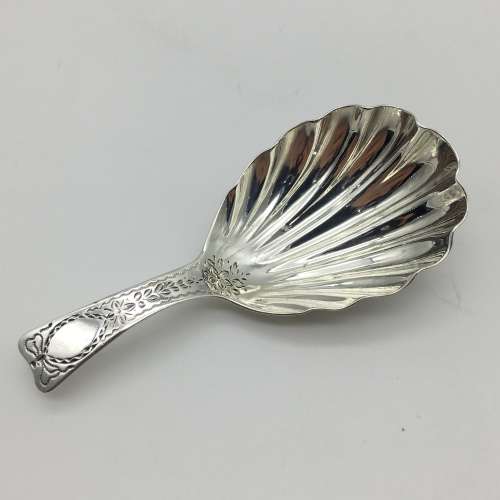Victorian Sterling Silver Caddy Spoon