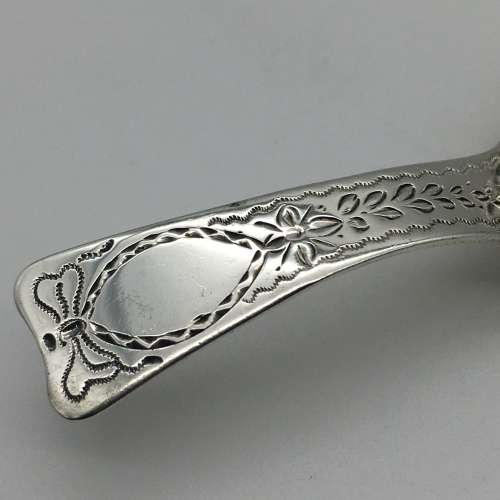 Victorian Sterling Silver Caddy Spoon