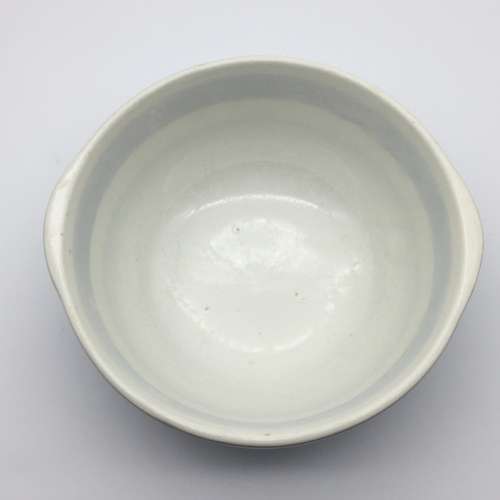 Early Large Blue and White `Cornish Ware` Mixing Bowl