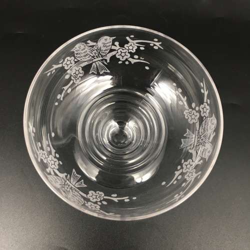 Six Quality `Stuart` Crystal Dessert Glasses