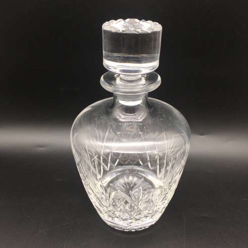 Vintage Cut-Crystal Spirit Decanter