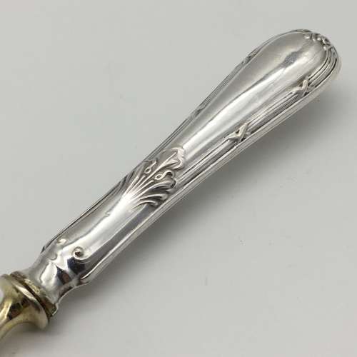 Antique French Silver Cake Server