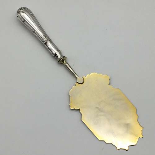 Antique French Silver Cake Server