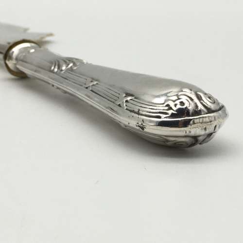 Antique French Silver Cake Server