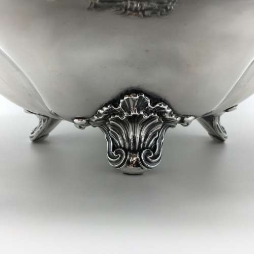 Fine Victorian Silver-Plated Basket