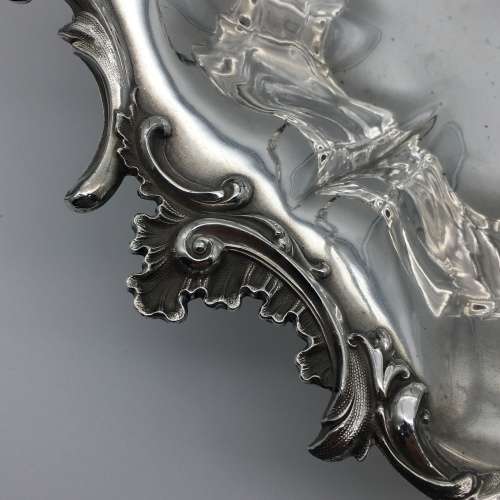 Fine Victorian Silver-Plated Basket