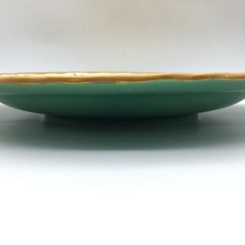 Impressive Large Gouda `FANDO` Charger/Wall Plate (Signed)