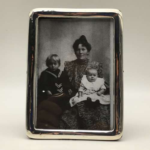 Antique Sterling Silver Photo Frame