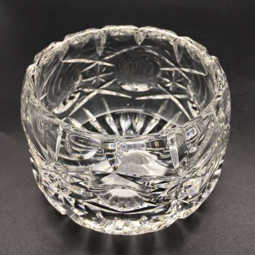 Vintage Crystal Milk Jug and Sugar Bowl