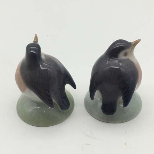 Cute Pair of `Royal Copenhagen` Birds (2238)