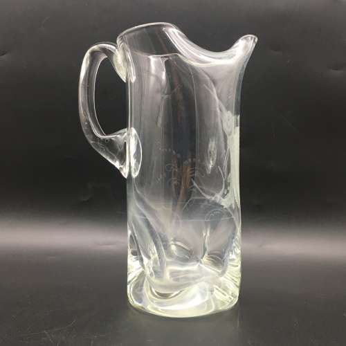 Large Crystal `Sailfish` Water Jug