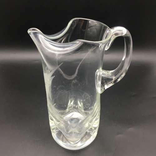 Large Crystal `Sailfish` Water Jug