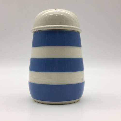 Vintage Blue and White `Cornish Ware` Sugar Shaker (T.G GREEN)