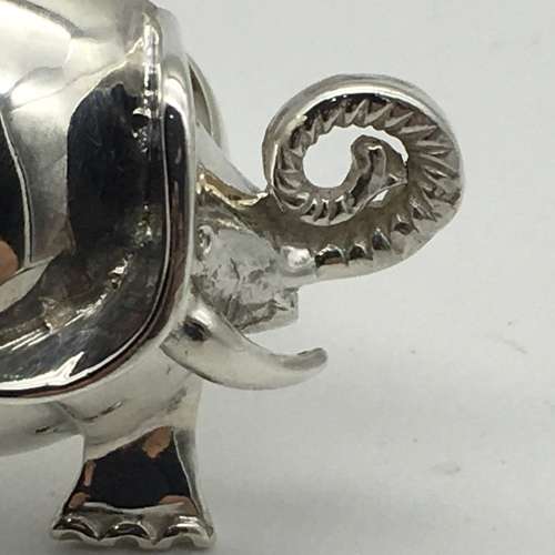 Vintage Sterling Silver `Elephant` Ring