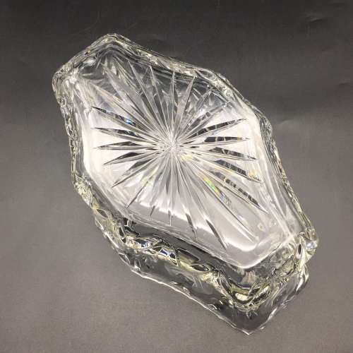 Super Quality `Rose-Cut` Crystal Vintage Bowl