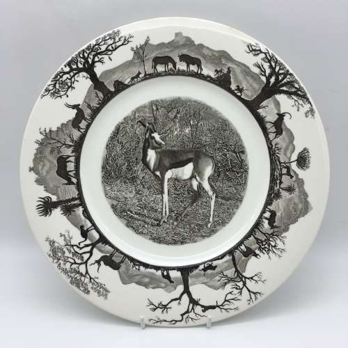 Wedgwood `Kruger National Park` (Springbok) Plate