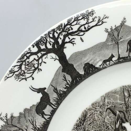 Wedgwood `Kruger National Park` (Springbok) Plate