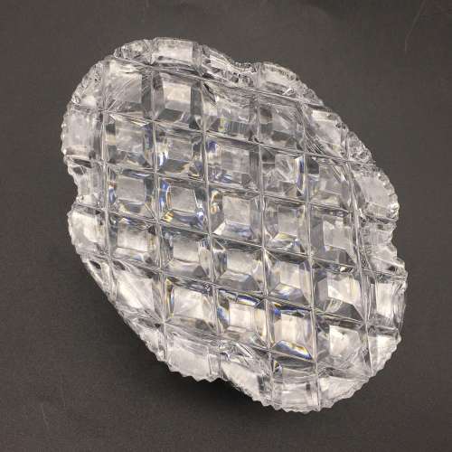 Quality Cut-Crystal Vintage Box & Lid