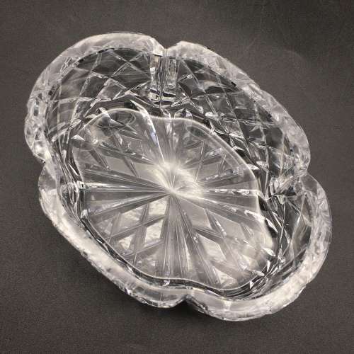 Quality Cut-Crystal Vintage Box & Lid