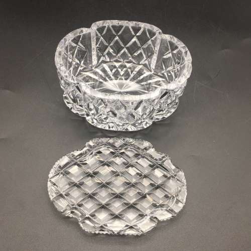 Quality Cut-Crystal Vintage Box & Lid