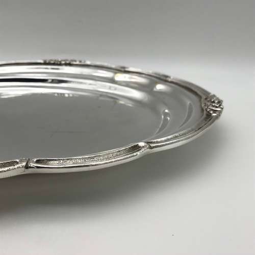 Impressive Antique Meat Dome Cover and Tray (Silver-Plate)