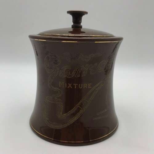 Victorian Tobacco Jar and Lid (Taylor, Tunnicliffe and Co.)