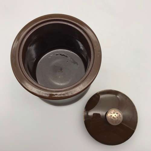 Victorian Tobacco Jar and Lid (Taylor, Tunnicliffe and Co.)