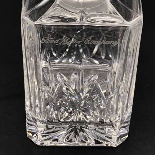 Cut-Crystal Vintage Spirit Decanter (Ford)