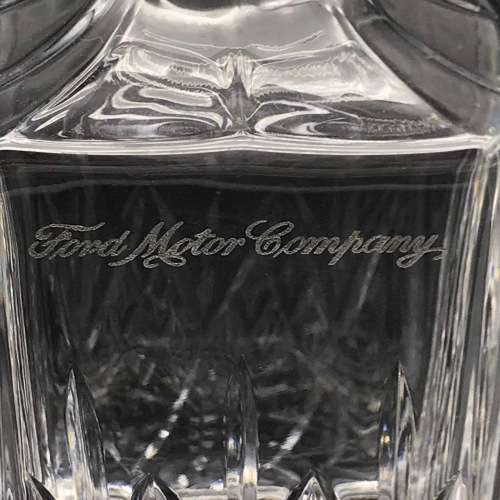 Cut-Crystal Vintage Spirit Decanter (Ford)